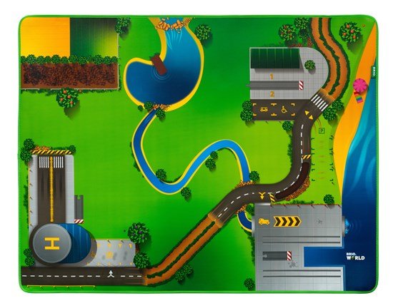 Brio Alfombra De Juego Ferroviaria