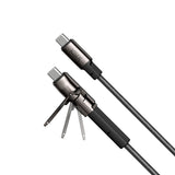 Cable Ultrarrápido Usb Tipo C A Usb Tipo C - 1 M · Negro