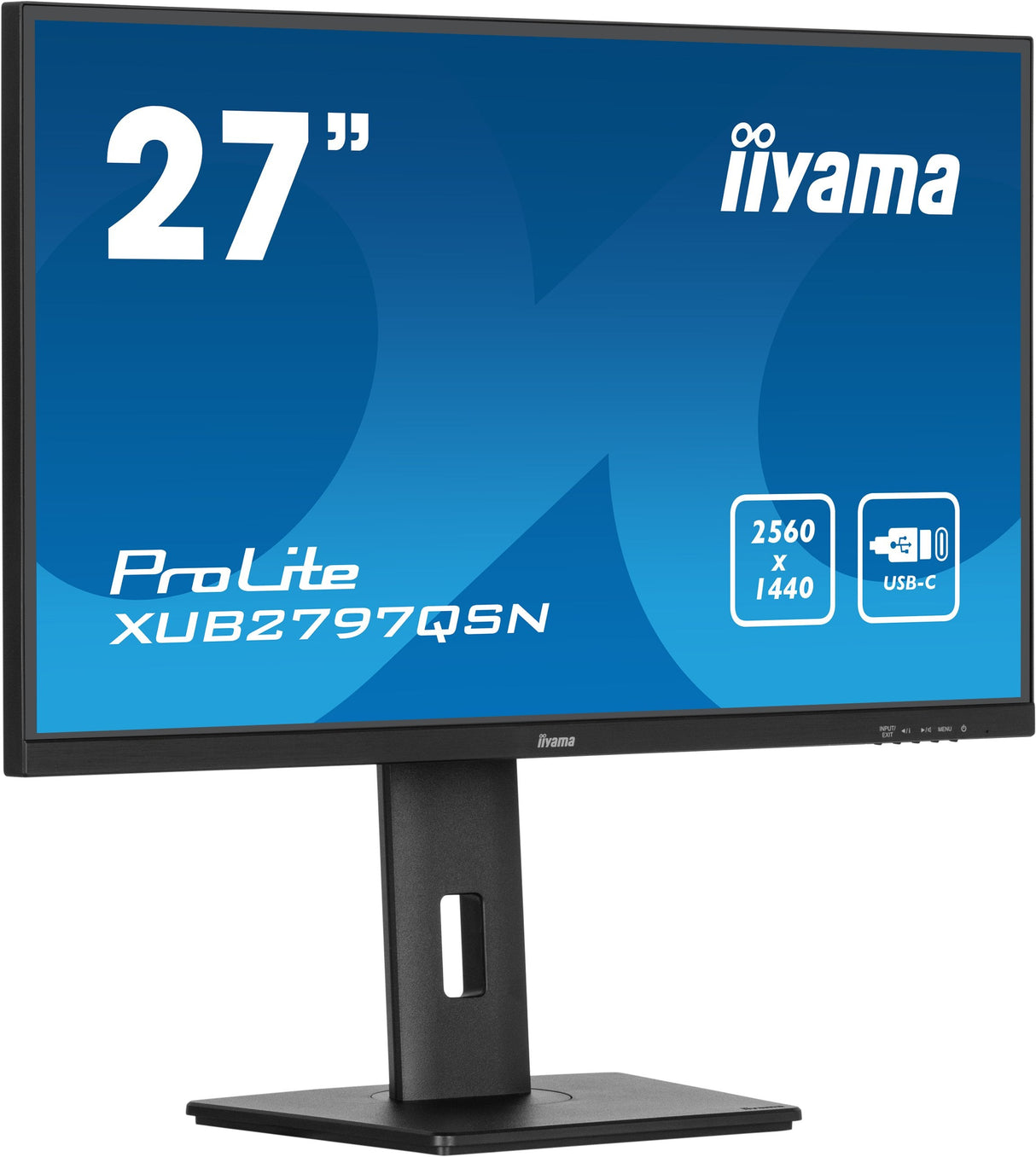 Monitor Iiyama 27" Xub2797qsn-B2 16:9 Hdmi+Dp+Usb-C