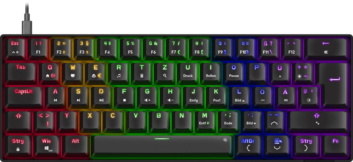 EAN 4027301657852 - SPEEDLINK SL-670015-BK teclado Juego USB QWERTZ Alemán Negro imagen 6