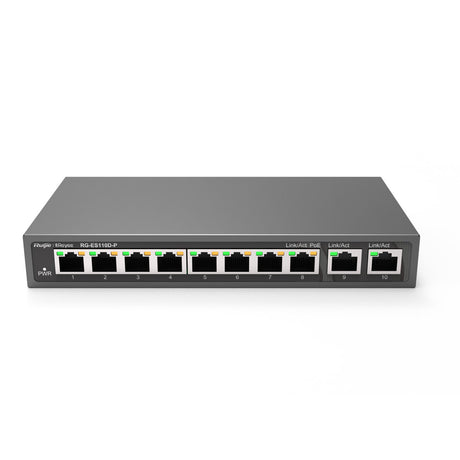 EAN 6971693271753 - Ruijie Networks RG-ES110D-P switch No administrado Fast Ethernet (10/100) Energía sobre Ethernet (PoE) Ne imagen 2