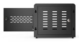 Compulocks Cc1601b-Eu Organizador Para Estación De Carga Montaje En Pared Y Sobremesa Acero Negro