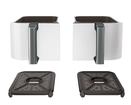 EAN 0622356261180 - Ninja AF400EU Doble 9,5 L Independiente 2470 W Freidora de aire caliente Blanco imagen 14