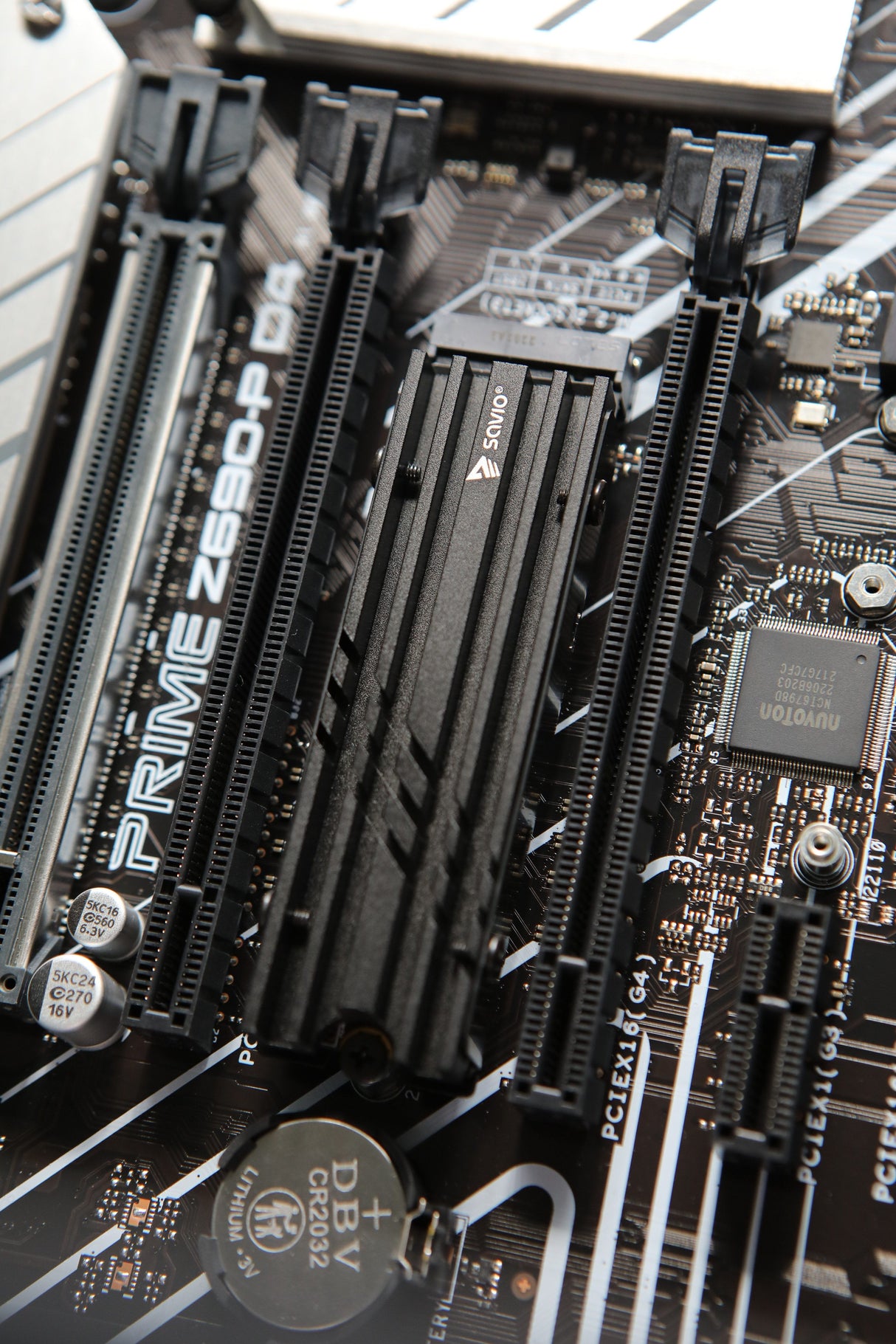 Savio Refrigeración Para Ssd M.2 Nvme 2280, Ak-60, Negro