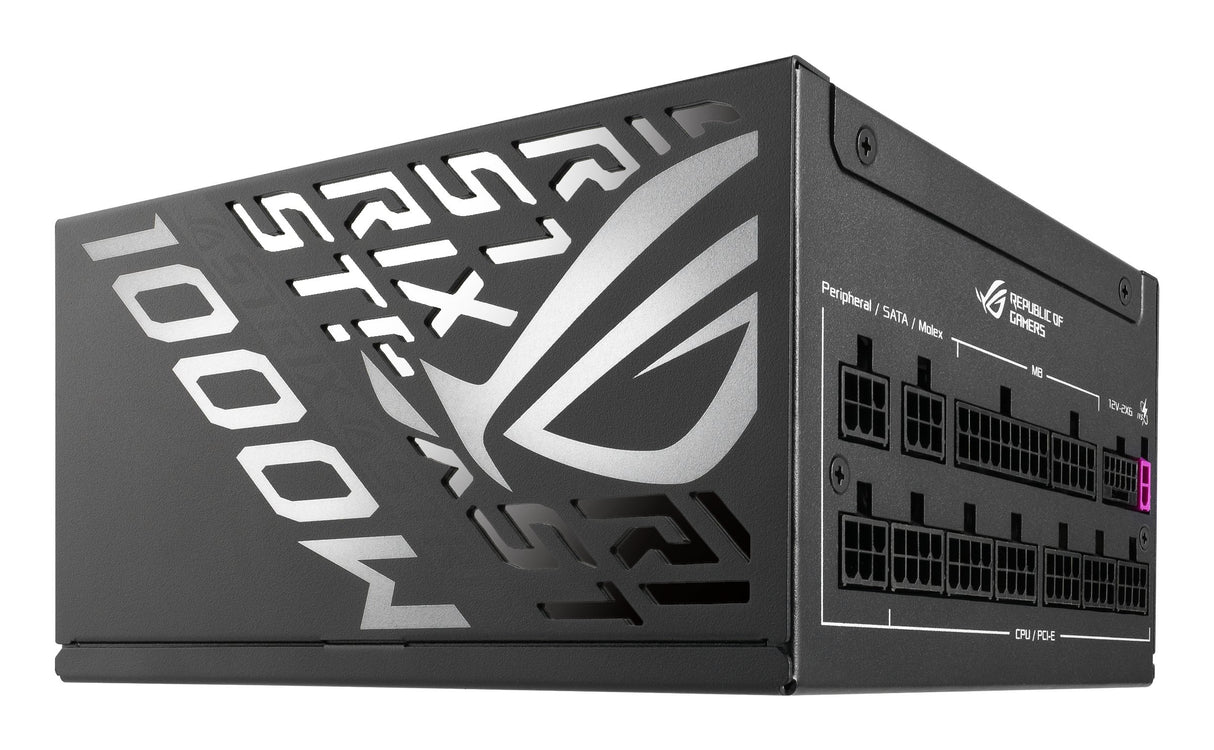EAN 4711387594384 - ASUS ROG STRIX-1000P-GAMING unidad de fuente de alimentación 1000 W 20+4 pin ATX ATX Negro, Plata imagen 9
