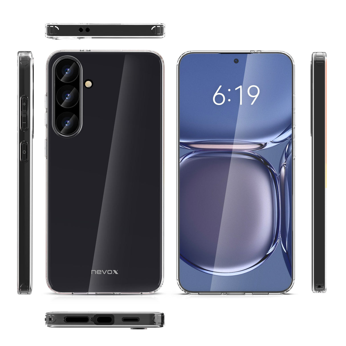 Funda Nevox Styleshell Flex Samsung Galaxy S25 Transparente 2465