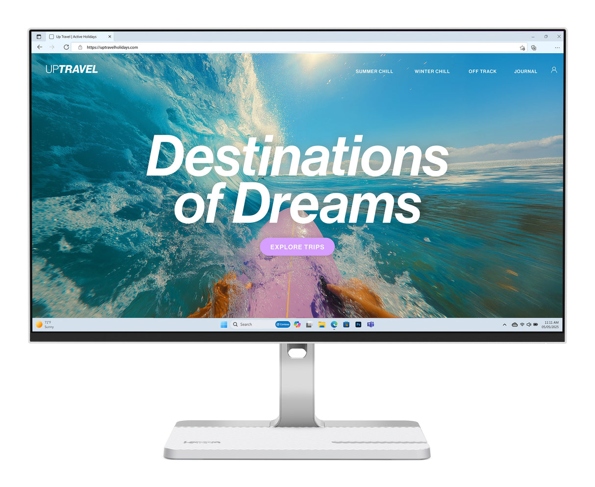 Lenovo Monitor 67dcuat6eu / L24d-4c Gris 60,5 Cm 23,8"