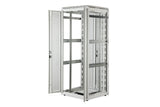 Armario De Red De 42ua Unique, 2053x800x800 Mm Puertas Perf. Dos Hojas, Sin Laterales, Gris