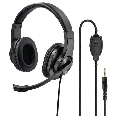 EAN 4047443419705 - Hama HS-P350 Auriculares Alámbrico Diadema Juego Negro imagen 1