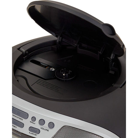 EAN 8435256898439 - Aiwa BBTU-400SL sistema estéreo portátil Analógico y digital 6 W FM Plata Reproducción MP3 imagen 4
