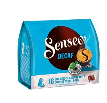 Senseo Decaf Kaffeepads, Arabica- Y Robustabohnen 16 Unidades