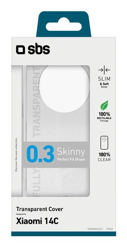 Sbs Skinny Cover Xiaomi Redmi 14c Transparent