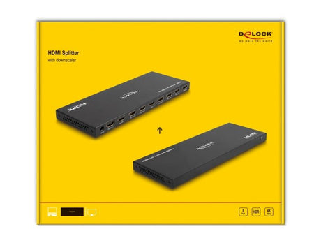 EAN 4043619186549 - DeLOCK 18654 divisor de video 8x HDMI imagen 4