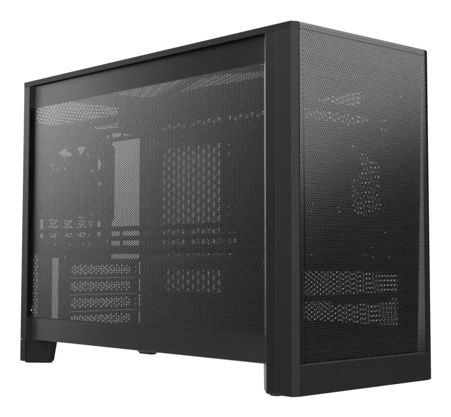Case Montech Micro Atx/Mini-Itx Black Mini Tower Pc Ten Ten(B)