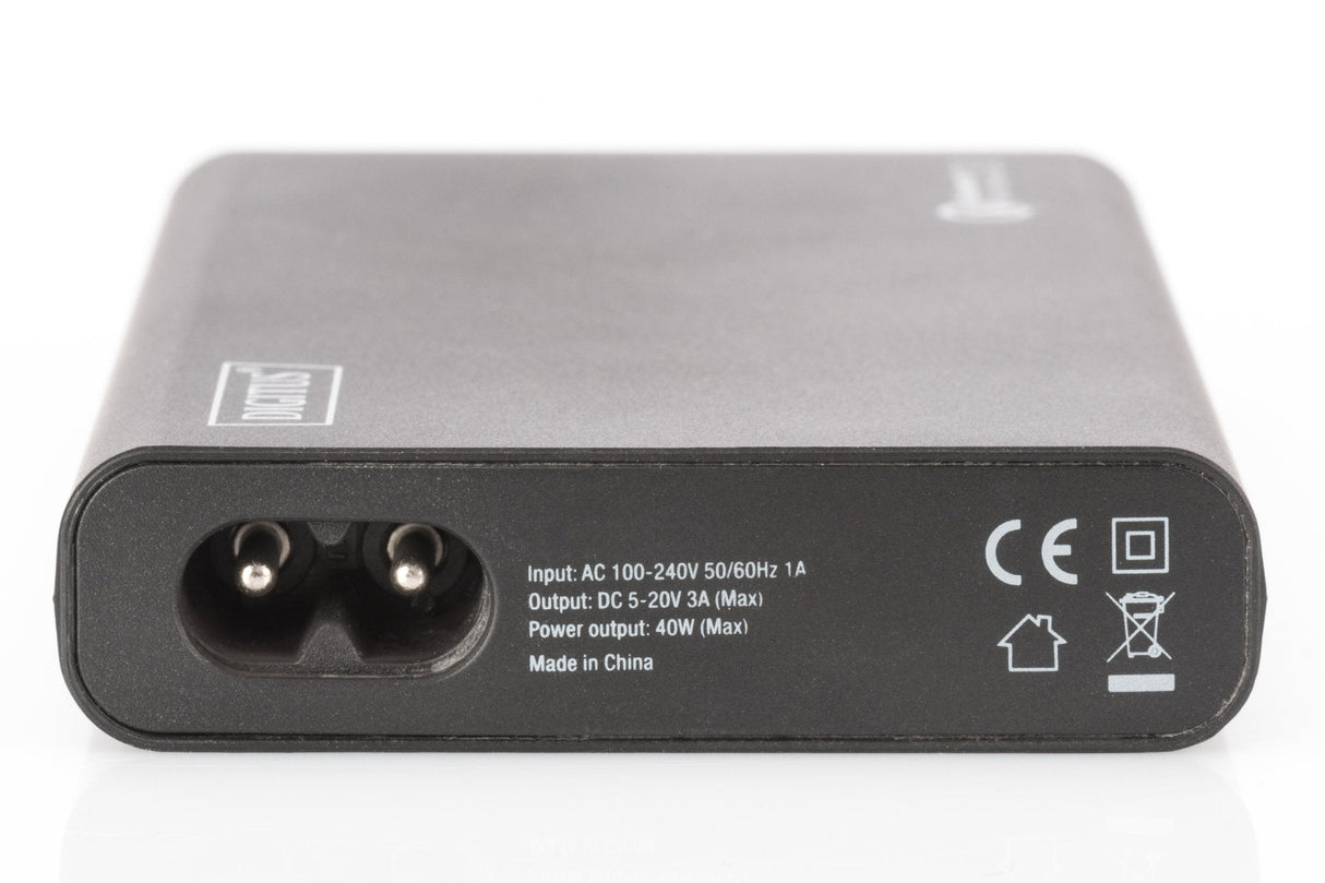 Digitus Estación De Carga Universal De Viaje Usb-C