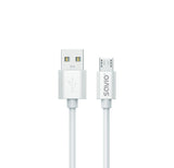 Cable Savio Usb-A - Micro Usb 3 M Blanco Cl-167