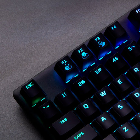 EAN 0196188049129 - HyperX Alloy Origins - Mechanical Gaming Keyboard - HX Aqua (US Layout) (HX-KB6AQX-US) teclado Juego USB  imagen 5
