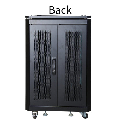 EAN 5420016847065 - LOGON RSL16U61BL armario rack 16U Rack o bastidor independiente Negro imagen 5