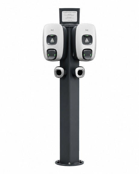 EAN 7350084191303 - Charge Amps Column Negro Aluminio Piso 3 imagen 1