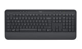 Logitech Signature K650 Teclado Inalámbrico Bluetooth 5.1 Qwertz Suizo Grafito