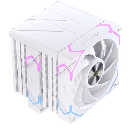 EAN 6977277369199 - Einarex EXAC-VT-300-R-W sistema de refrigeración para ordenador Procesador Refrigerador de aire 12 cm Bla imagen 4
