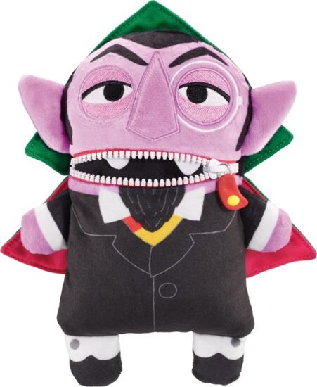 Schmidt Games Sesamstrasse: Sorgesser Graf Number, Cuddly Toy 26 Cm 42556