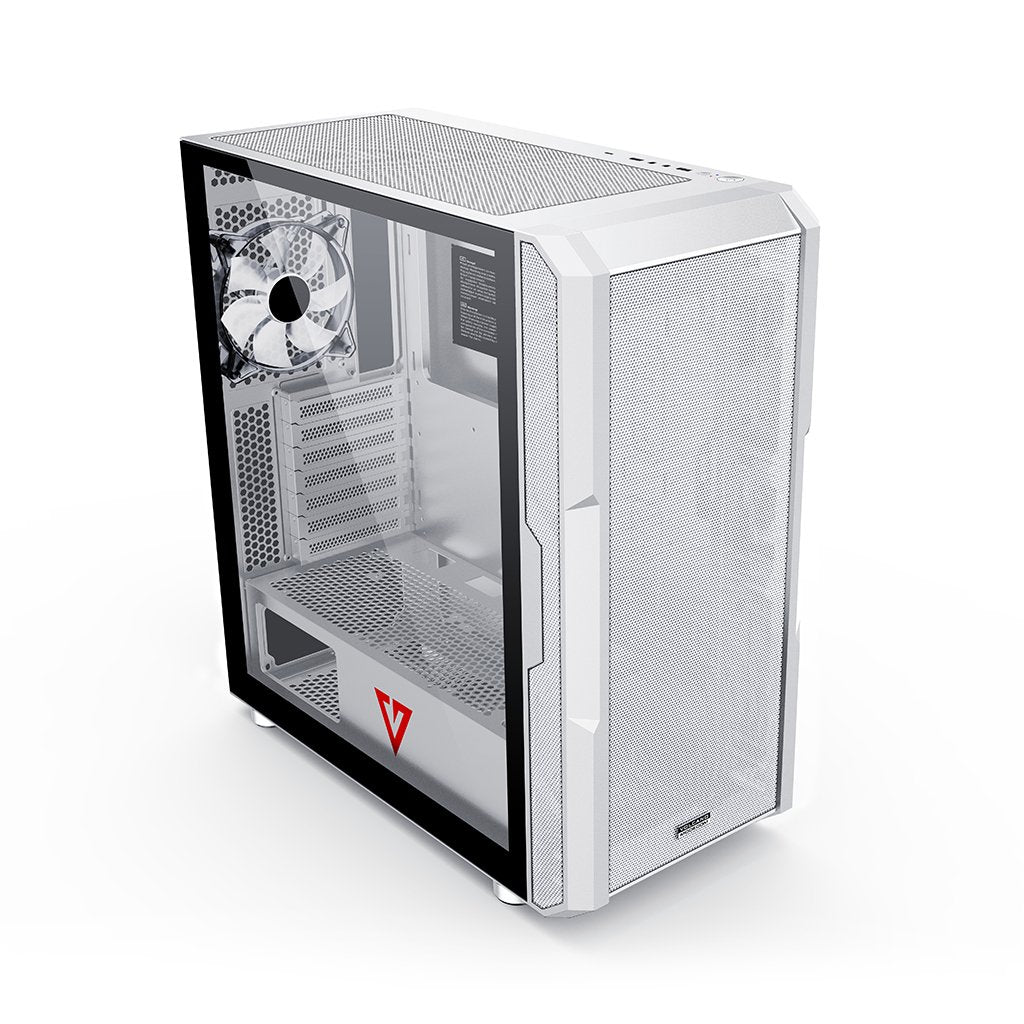 Caja Pc Modecom Volcano Amirani Argb Blanco