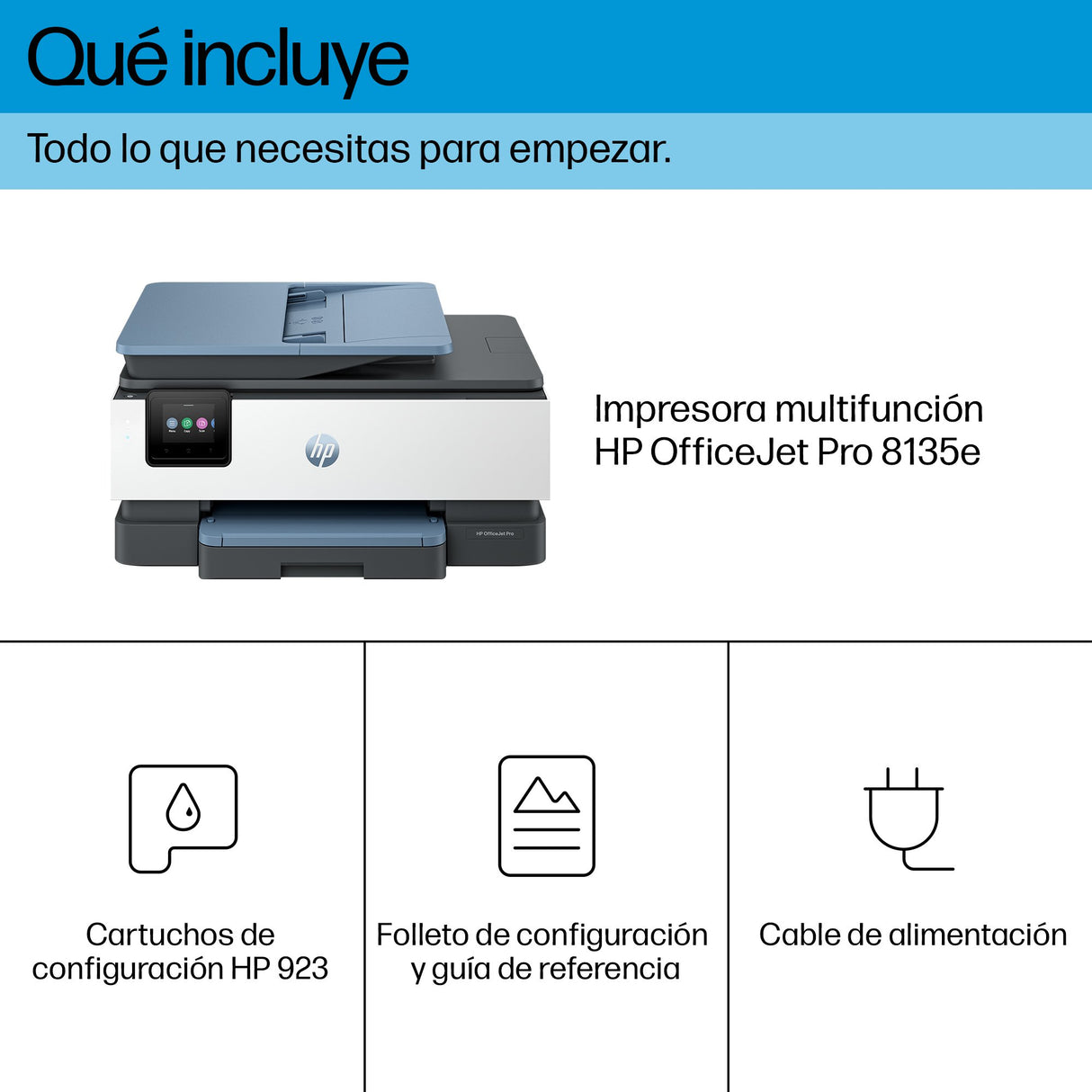 EAN 0197029469335 - HP OfficeJet Pro 8135e All-in-One Prntr Inyección de tinta térmica A4 4800 x 1200 DPI 20 ppm Wifi imagen 4