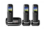 Panasonic Kx-Tgj323 Teléfono Dect Negro Identificador De Llamadas