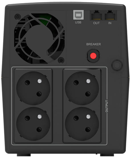 EAN 4260074980783 - PowerWalker VI 2200 STL sistema de alimentación ininterrumpida (UPS) Línea interactiva 2,2 kVA 1320 W 4 s imagen 3