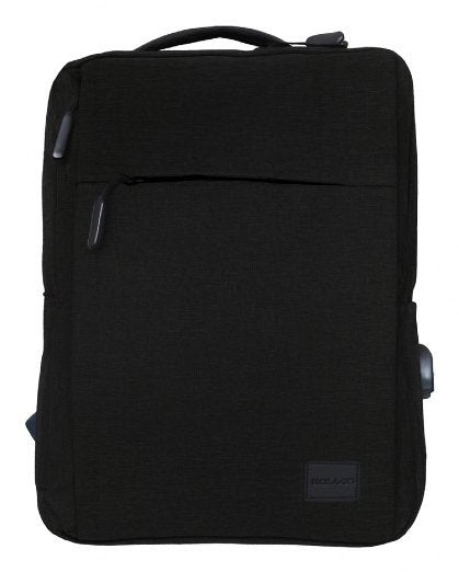 Mochila Basilea Usb 16  Black