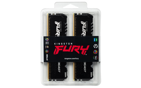 EAN 740617319422 - Kingston Technology FURY Beast RGB módulo de memoria 16 GB 2 x 8 GB DDR4 288-pin DIMM imagen 7