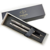 Parker 2093258 Juego De Bolígrafos Negro, Plata 2 Pieza(S)