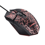 Ratón Gaming Trust Gaming Gxt 113 Felox 25749 Hasta 6400 Dpi