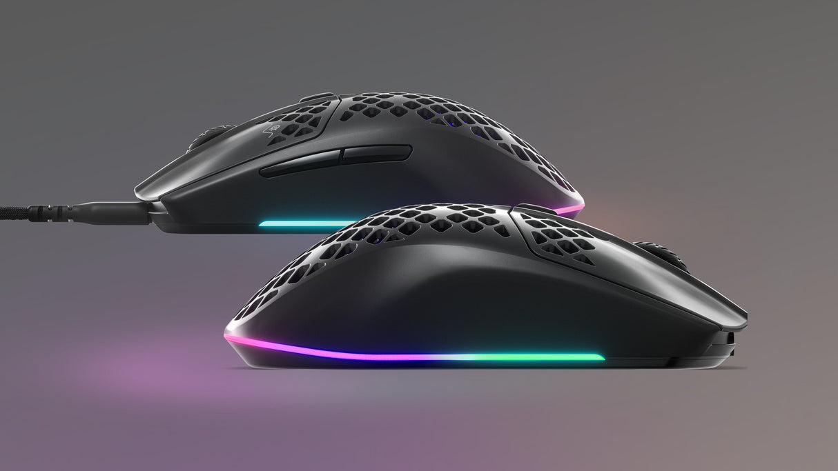 Steelseries Aerox 3 Ratón Mano Derecha Usb Tipo C Óptico 8500 Dpi