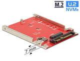 Delock Convertidor U.2 Sff-8639 > M.2 Key M Pcie Con 2.5" 7 Mm