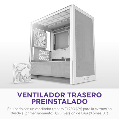 EAN 5056547207971 - NZXT H9 H3 Flow Midi Tower Blanco imagen 9