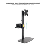EAN 8433281016873 - TooQ DB1128TN-B soporte para monitor 68,6 cm (27") Escritorio Negro imagen 4
