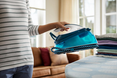 EAN 8710103935841 - Philips GC7840/20 estación plancha al vapor 2400 W 1,5 L Suela de SteamGlide Azul, Blanco imagen 4