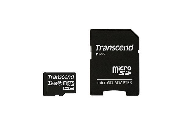 Transcend Micro Sd 32gb Clase 10 Adaptador Ts32gusdhc10