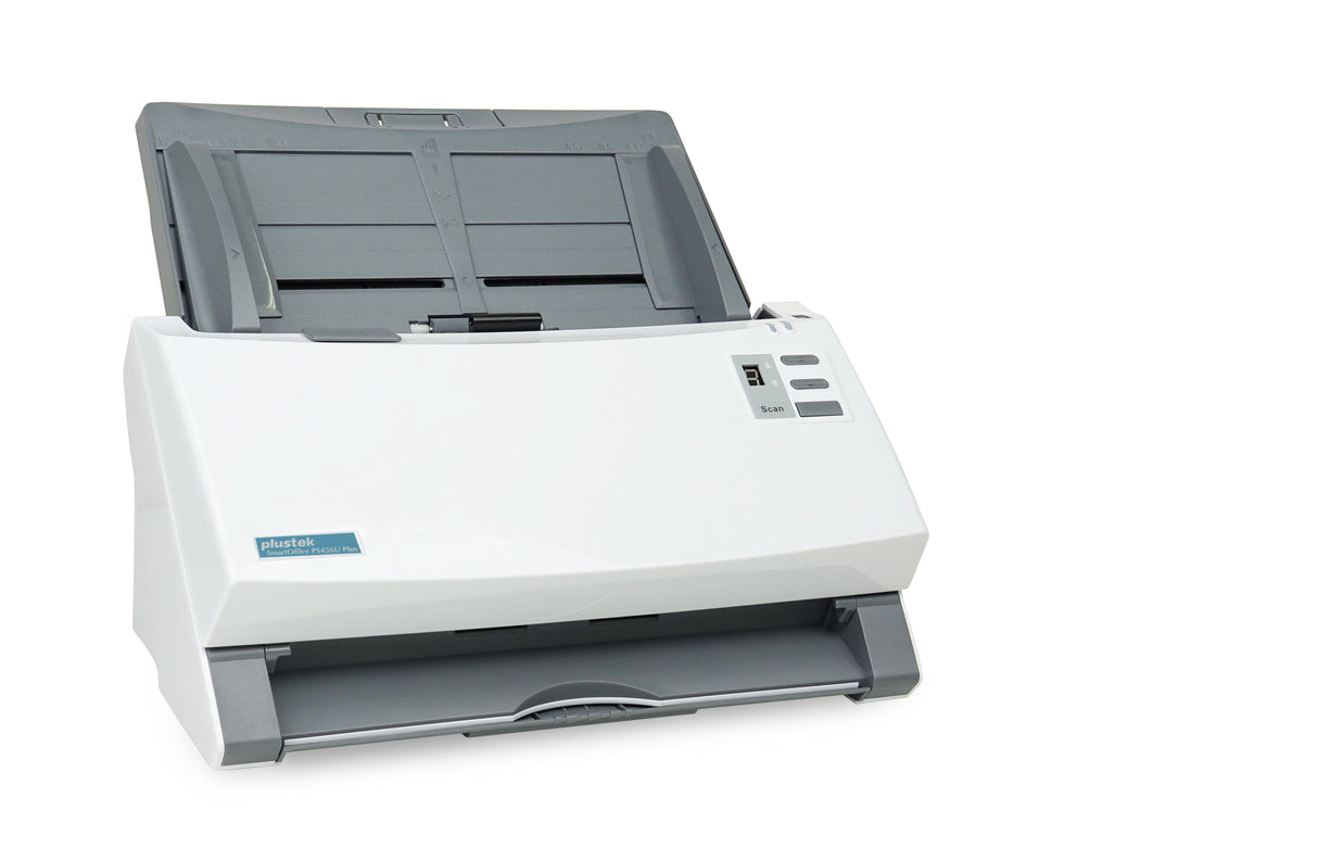 EAN 4042485568657 - Plustek SmartOffice PS456U Plus Escáner con alimentador automático de documentos (ADF) 600 x 600 DPI A4 G imagen 1