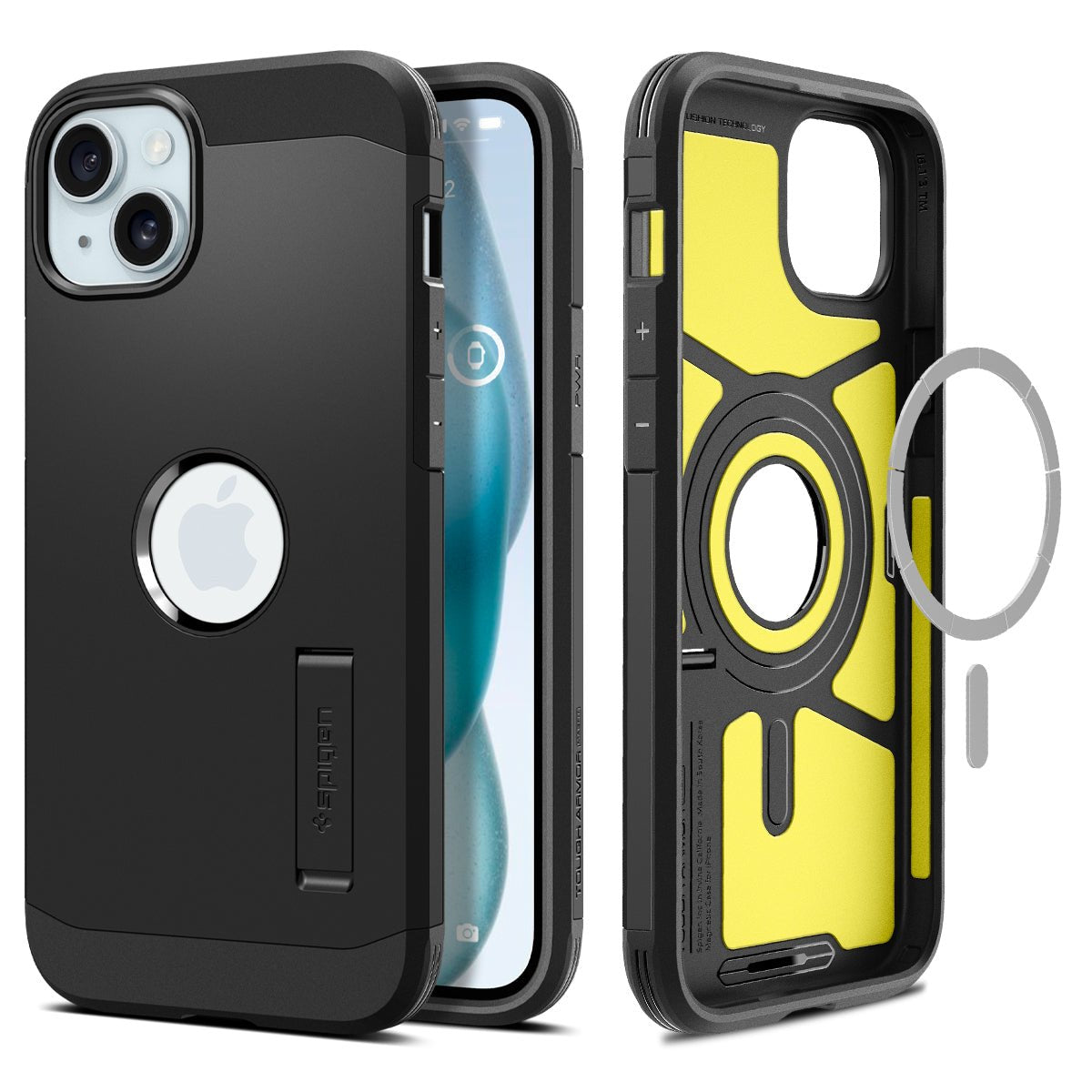 Mobile Phone Case 15.5 Cm  (6.1") Cover Black