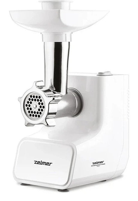 EAN 5908269357550 - Zelmer ZMM3511B picadora 1500 W Plata, Blanco imagen 2