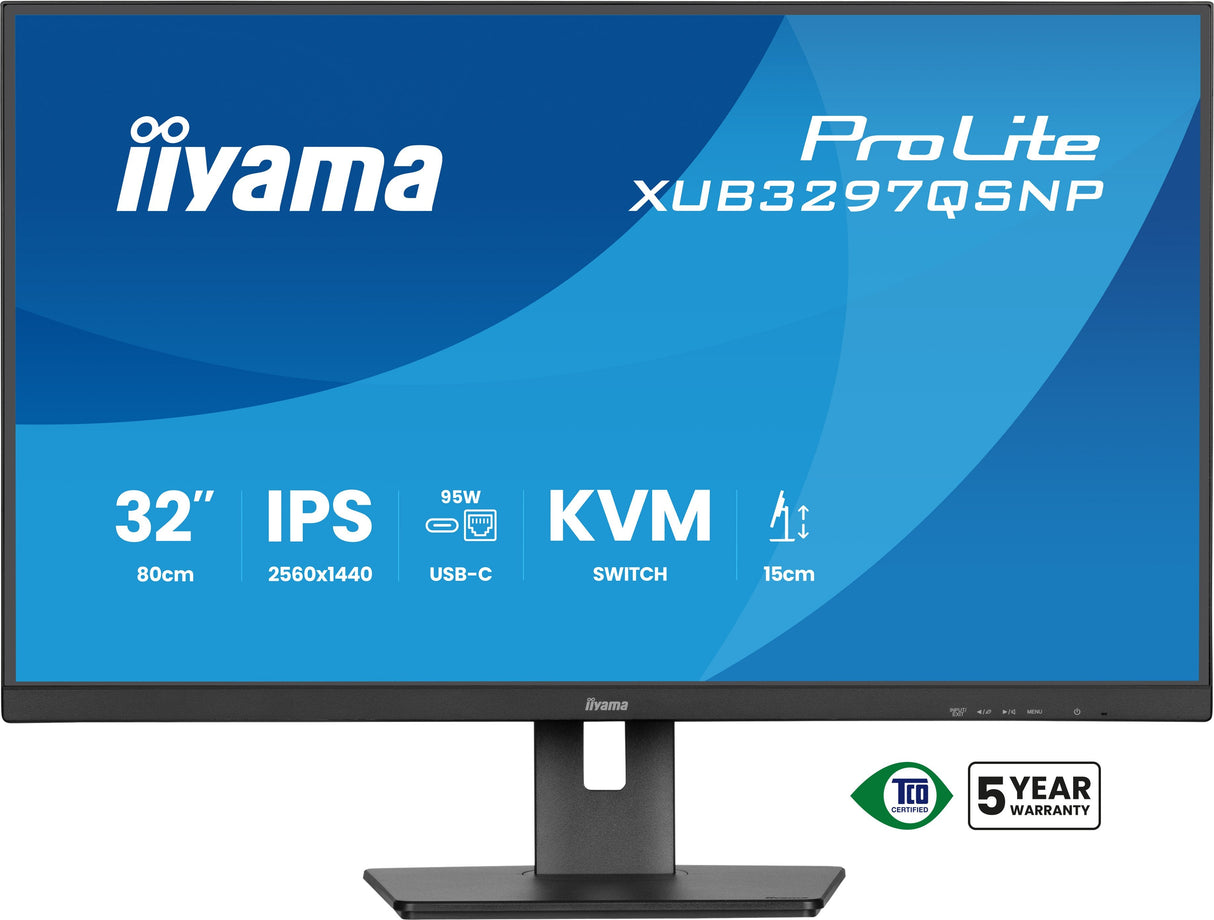 Monitor Iiyama  32" Xub3297qsnp-B1 16:9 2xhdmi+Dp+Usb-C