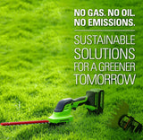 Cortacésped Y Cortasetos 24v 2ah Greenworks G24shtk2 - 1600607va