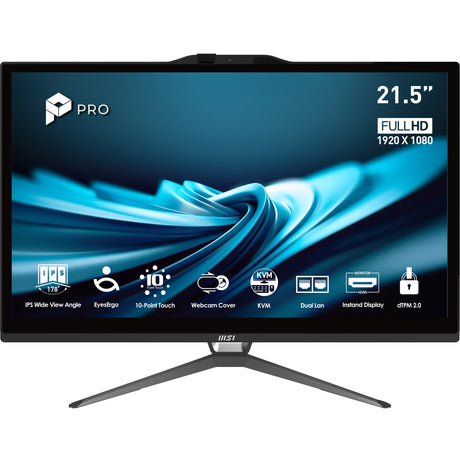 EAN 4711377351287 - MSI Pro AP222T 14M-438XEU All-in-One PC Intel® Core™ i5 i5-14400 54,6 cm (21.5") 1920 x 1080 Pixeles Pant imagen 2