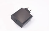 65w Usb-C Wall Charger, Gan  Technology Black 1m Usb-C