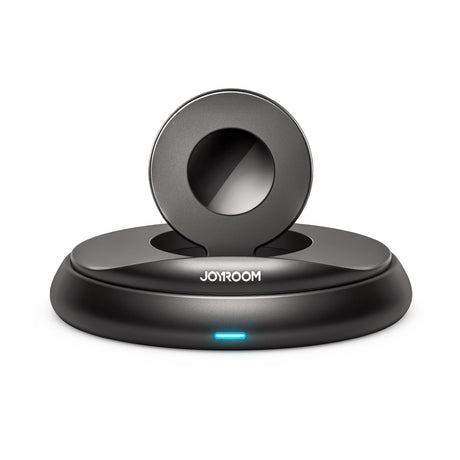 EAN 6956116725051 - JOYROOM JR-W12 cargador de dispositivo móvil Reloj inteligente Negro USB Cargador inalámbrico Interior imagen 1