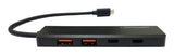 EAN 4262443280401 - LC-Power LC-HUB-U3-4-C hub de interfaz USB 3.2 Gen 2 (3.1 Gen 2) Type-A 10000 Mbit/s Negro imagen 5