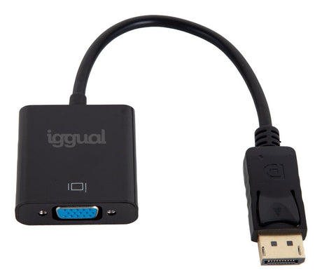 EAN 8435364319062 - iggual IGG319062 adaptador de cable de vídeo 0,2 m VGA (D-Sub) Negro imagen 1